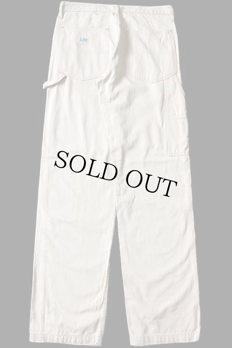 画像3: Leeリー CARPENTER ダック地 ペインターパンツ ベージュ 30-34★ユーロ (3)