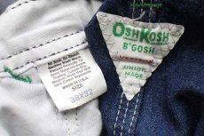 画像4: 80s USA製 OSHKOSH B'GOSH デニム オーバーオール w38 L32 (4)