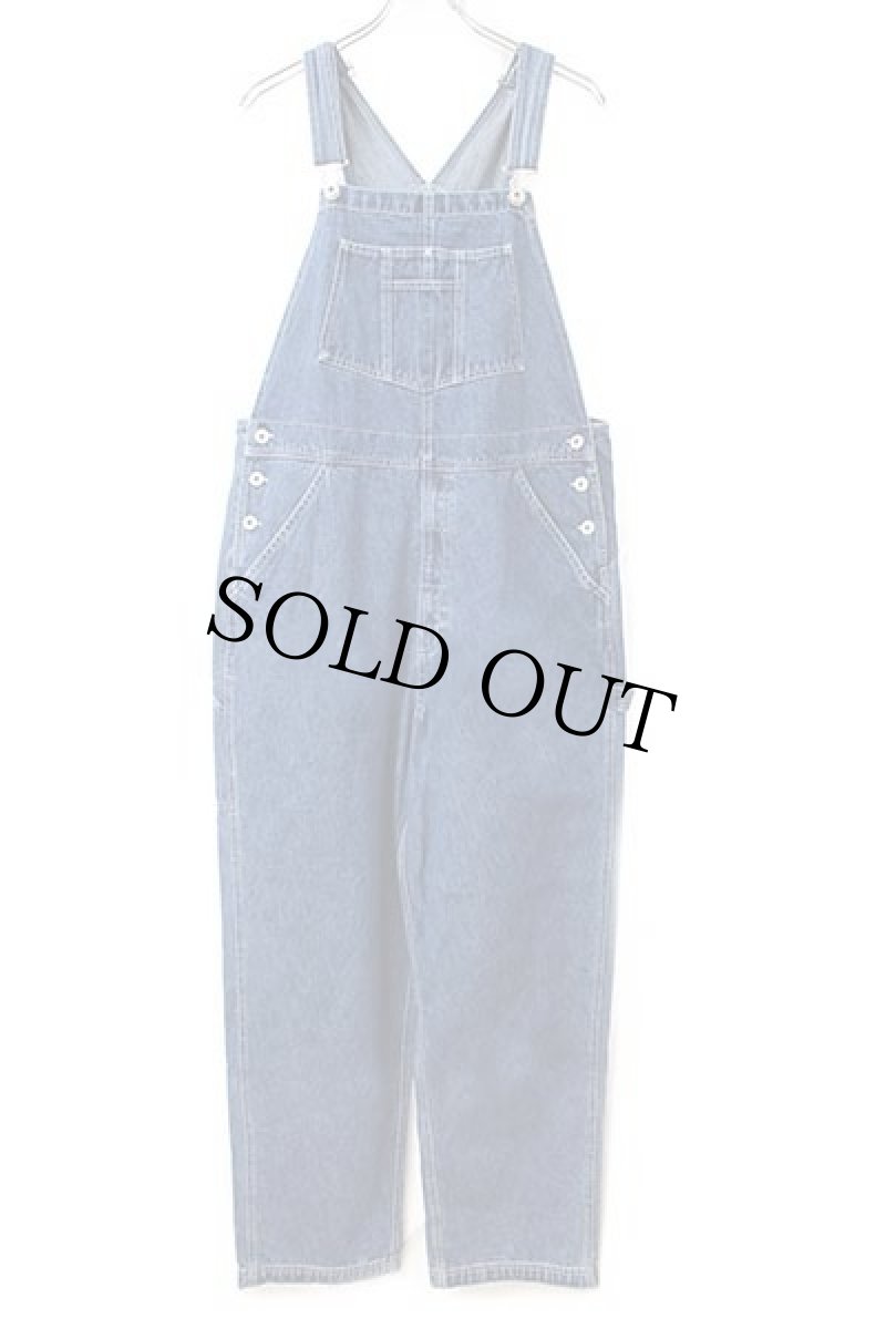 画像2: 00s ARIZONA Big Ring Denim デニム オーバーオール (2)
