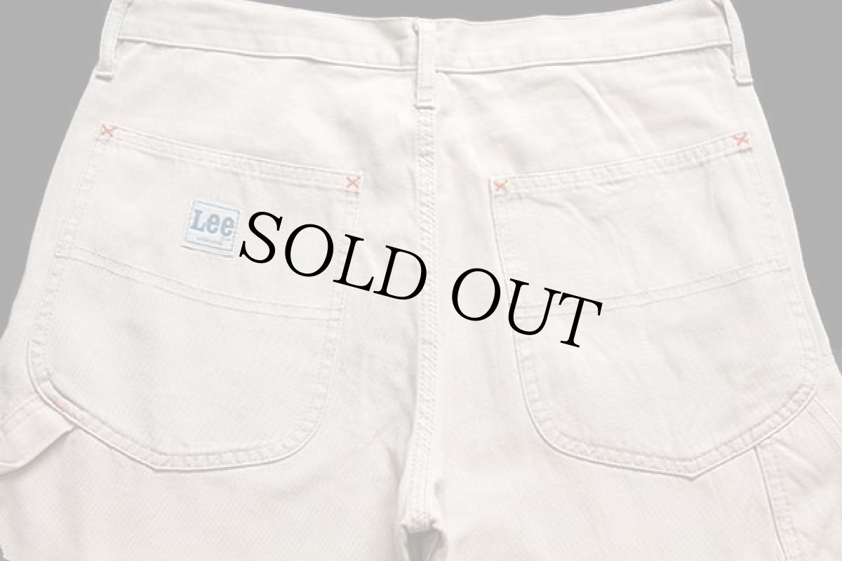 画像5: Leeリー CARPENTER ダック地 ペインターパンツ ベージュ 30-34★ユーロ (5)