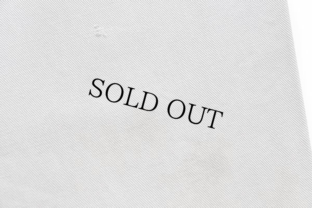 画像9: 60s UNKNOWN コットンツイル ワークパンツ カスタム グレー w34 (9)