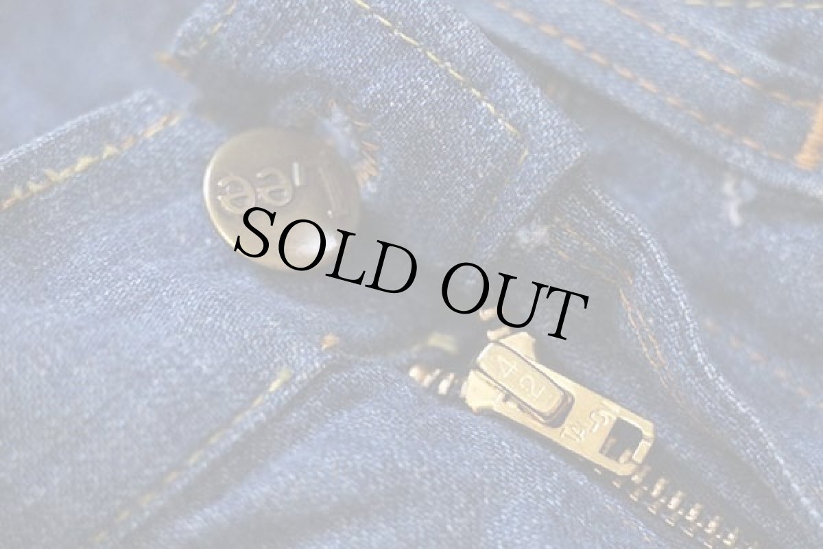 画像7: 70s Leeリー カットオフ フレア デニムパンツ w32★ベルボトム (7)