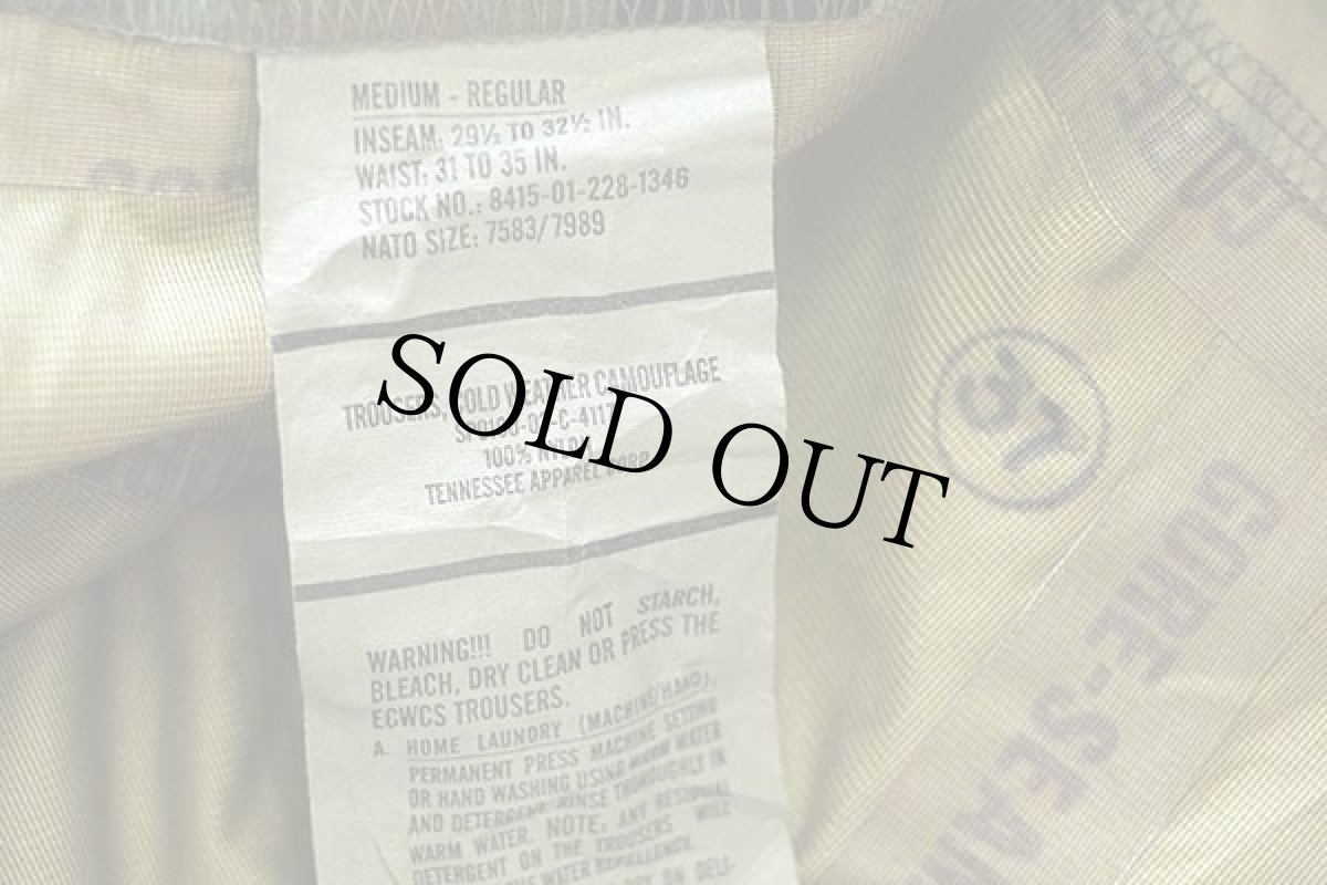 画像6: 00s 米軍 U.S.ARMY ECWCS GEN1 ウッドランドカモ GORE-TEXゴアテックス ナイロン オーバーパンツ M-R★24 (6)