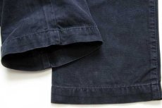 画像8: 00s DOCKERSドッカーズ コットン キャンバス パンツ 紺 w32 L30★ユーロ Levi'sリーバイス (8)