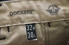 画像6: 00s DOCKERSドッカーズ コットン キャンバス パンツ 紺 w32 L30★ユーロ Levi'sリーバイス (6)