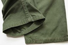 画像7: 60s 米軍 U.S.ARMY ジャングルファティーグパンツ 3rd ノンリップ カスタム オリーブグリーン R-M (7)