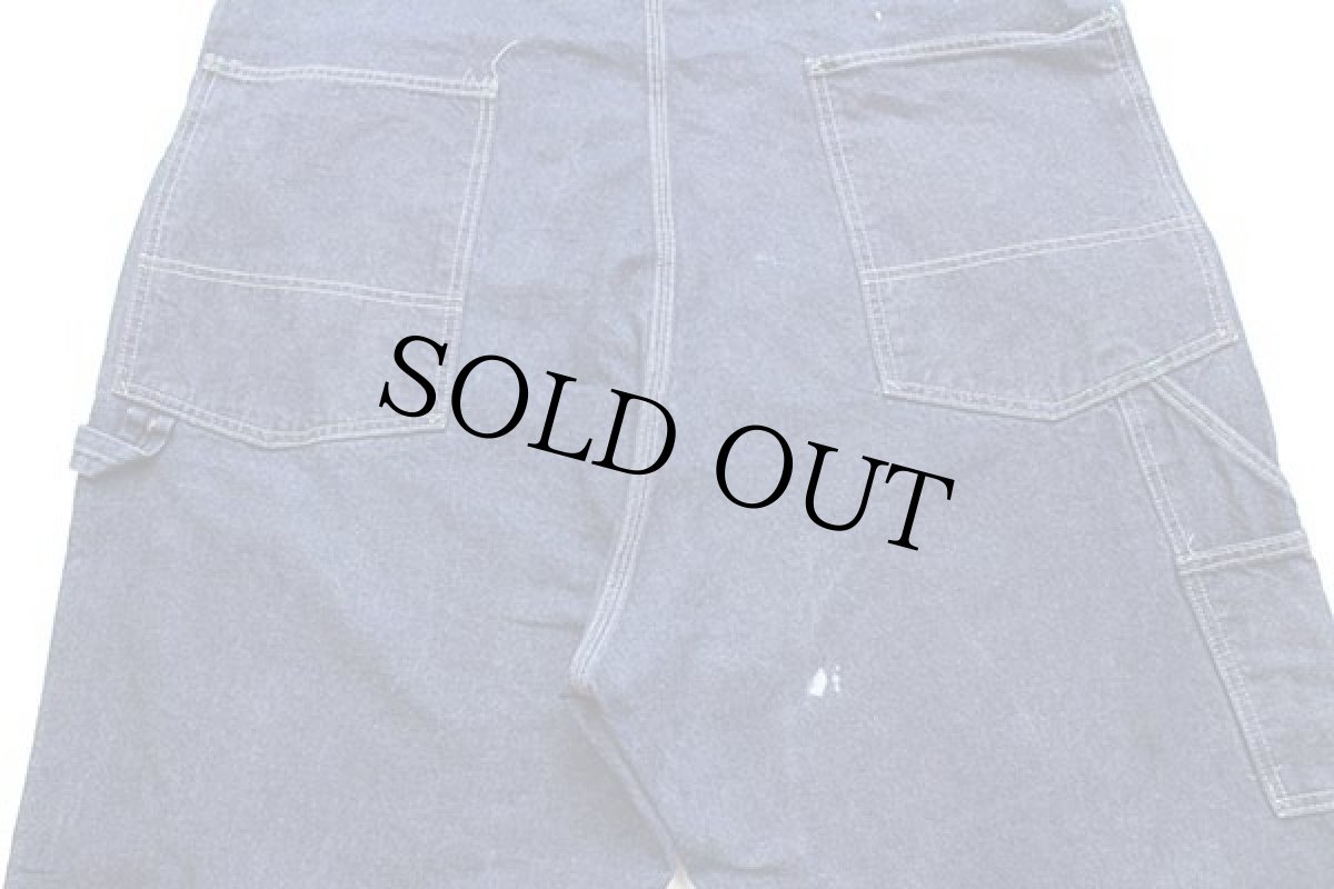 画像6: 80s USA製 BIG SMITHビッグスミス デニム オーバーオール w44 (6)