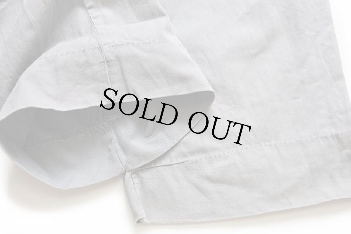 画像8: 60s UNKNOWN コットンツイル ワークパンツ カスタム グレー w34 (8)