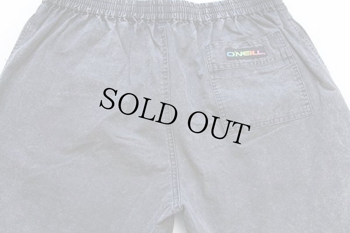 画像3: 90s O'NEILLオニール コットン ショートパンツ 炭黒 L★ショーツ (3)