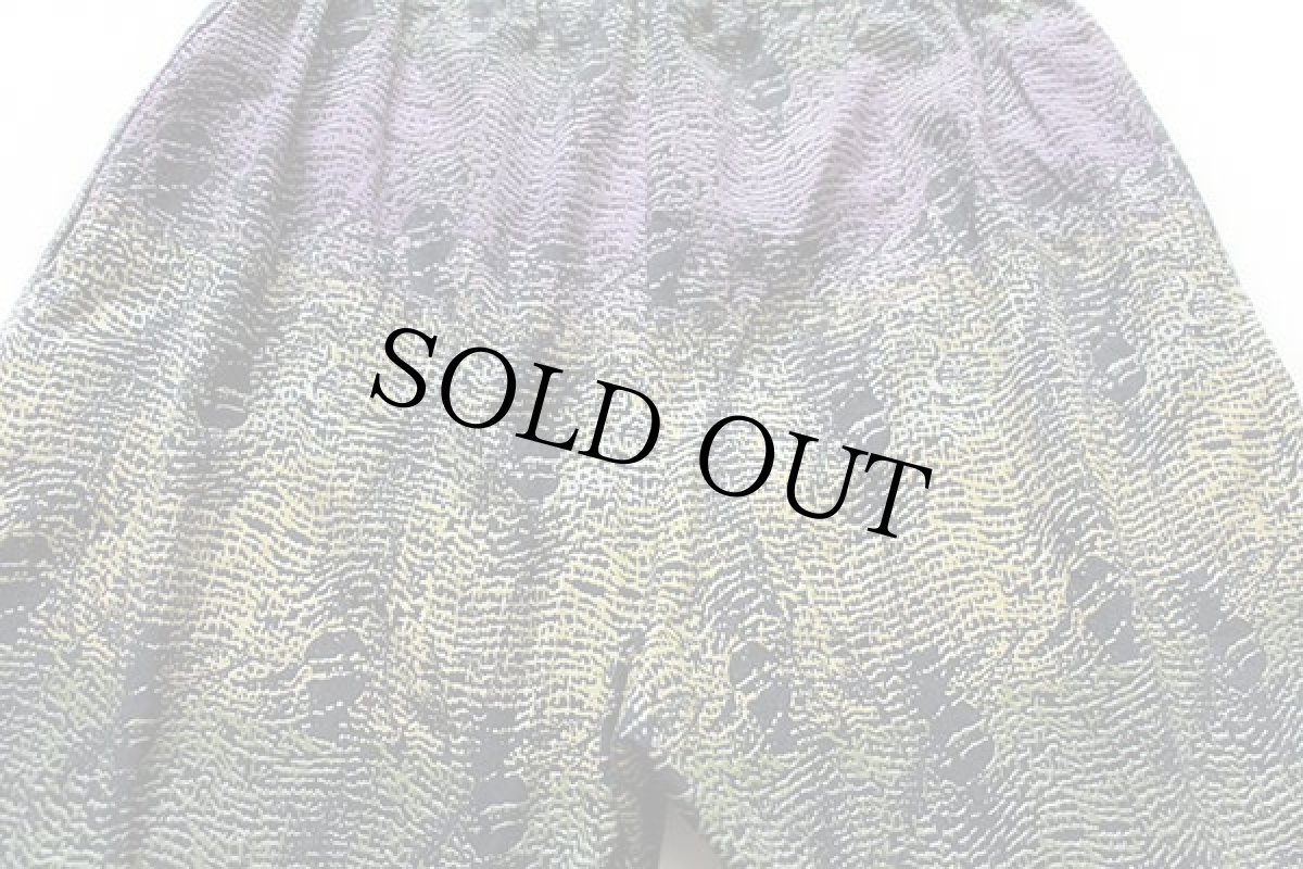 画像3: 90s adidasアディダス トレフォイル ビッグロゴ刺繍 総柄 グラデーション ナイロン ショートパンツ M★ショーツ (3)