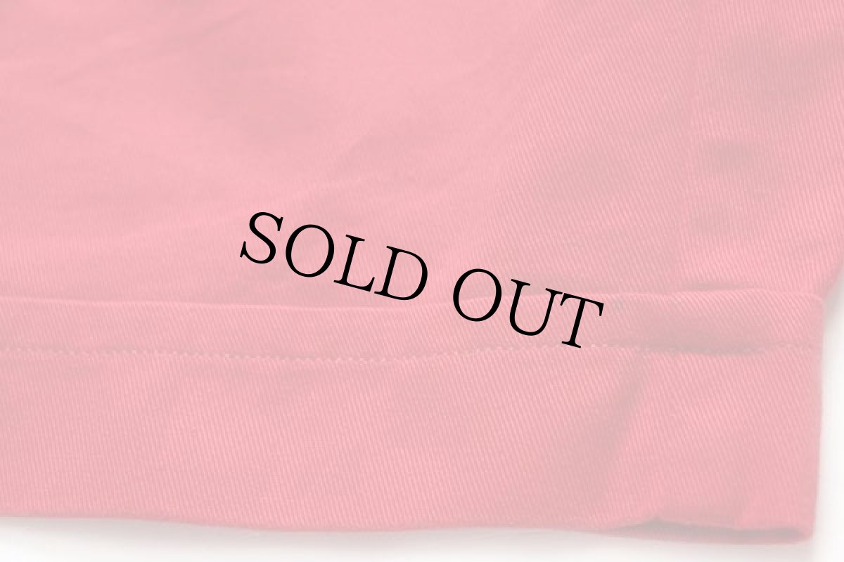 画像6: 80s フランス製 CHEMISE LACOSTE ラコステ ツータック コットン ショートパンツ 赤 42★ショーツ (6)