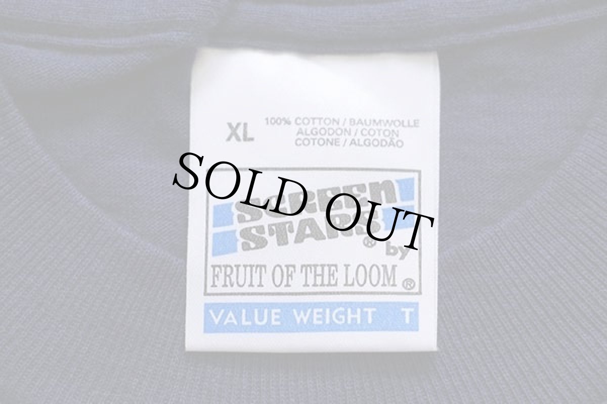 画像6: デッドストック★90s The Simpsons シンプソンズ ホーマー Duff BEER コットンTシャツ 紺 XL (6)