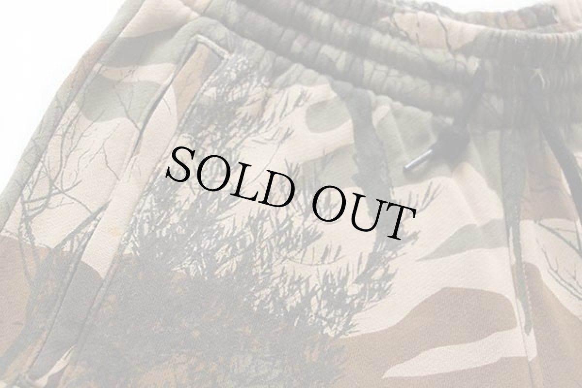 画像6: adidasアディダス トレフォイル ロゴ刺繍 迷彩柄 コットン スウェット ショートパンツ S★ショーツ (6)