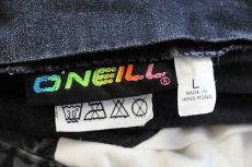 画像4: 90s O'NEILLオニール コットン ショートパンツ 炭黒 L★ショーツ (4)