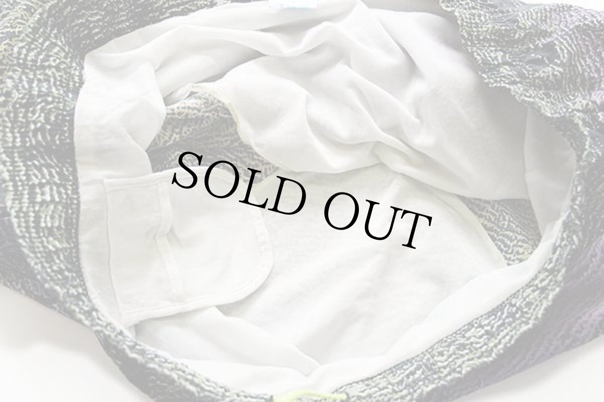 画像7: 90s adidasアディダス トレフォイル ビッグロゴ刺繍 総柄 グラデーション ナイロン ショートパンツ M★ショーツ (7)