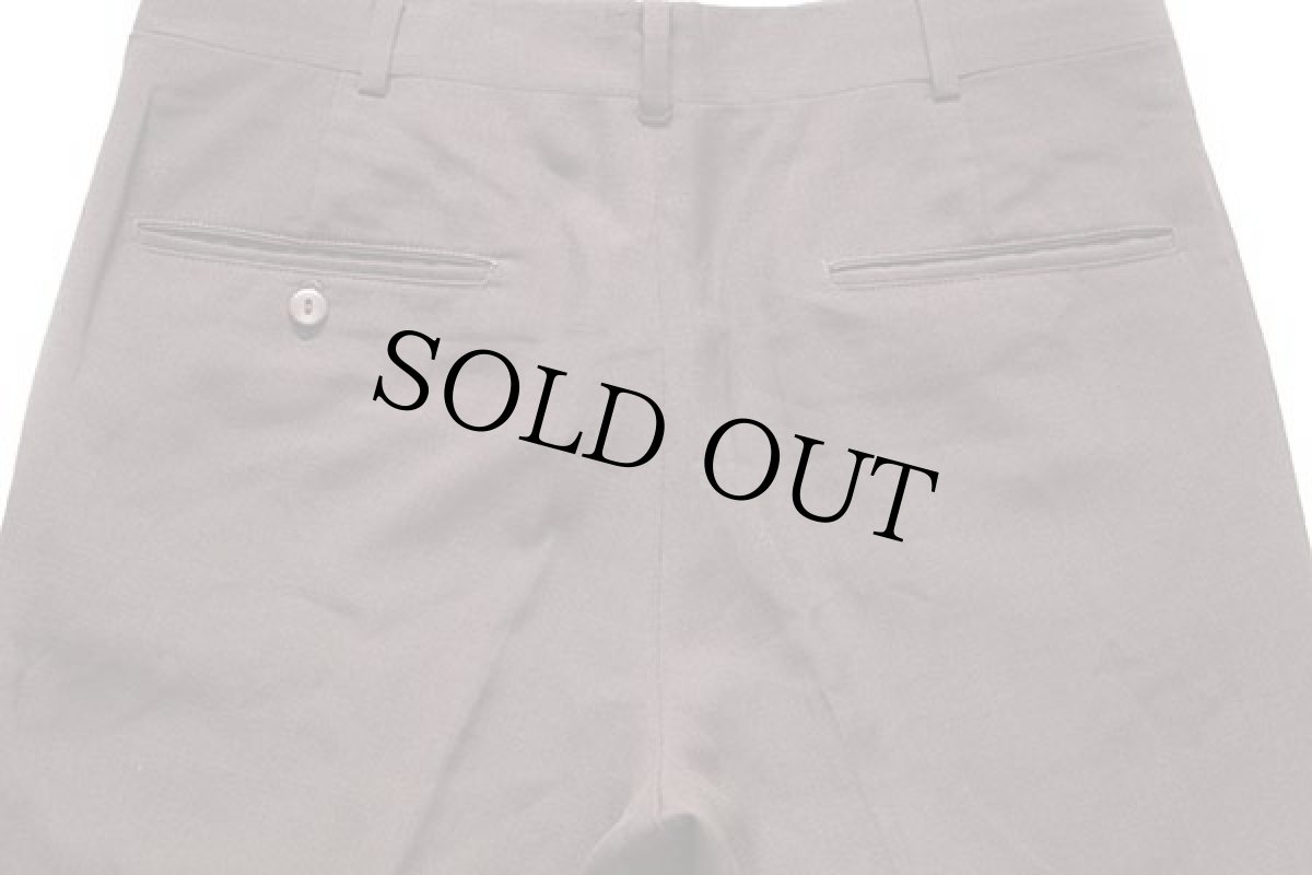 画像5: 70s Juster's 無地 スラックス パンツ 焦げ茶 w32 (5)