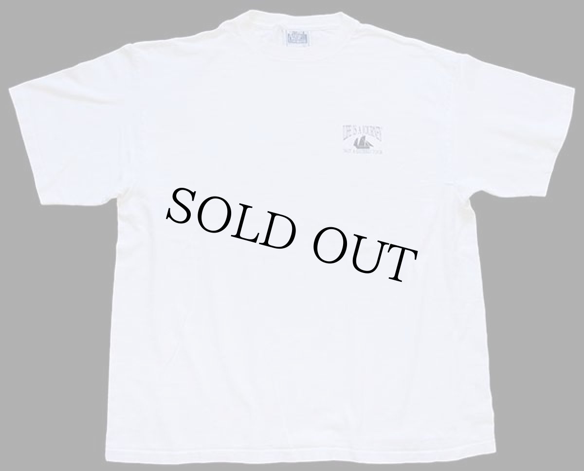 画像2: 90s USA製 LIFE IS A JOURNEY NOT A GUIDED TOUR 両面プリント ヘビー コットンTシャツ 白 L (2)