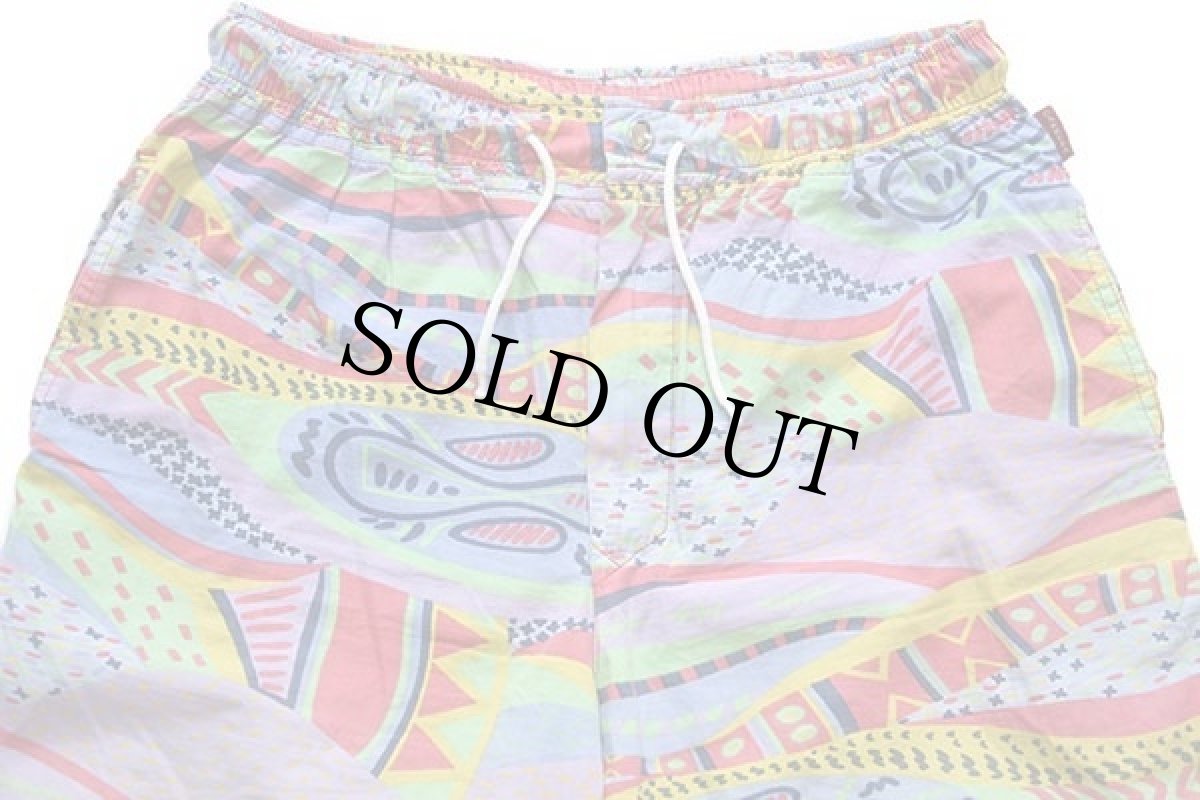 画像4: 90s CARRERA 全面 アート コットン イージーパンツ w34 (4)