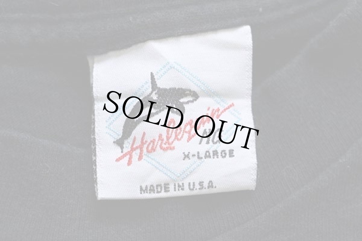 画像4: 90s USA製 Susan Costello サンダーバード ネイティブ柄 アート コットンTシャツ 黒 XL (4)