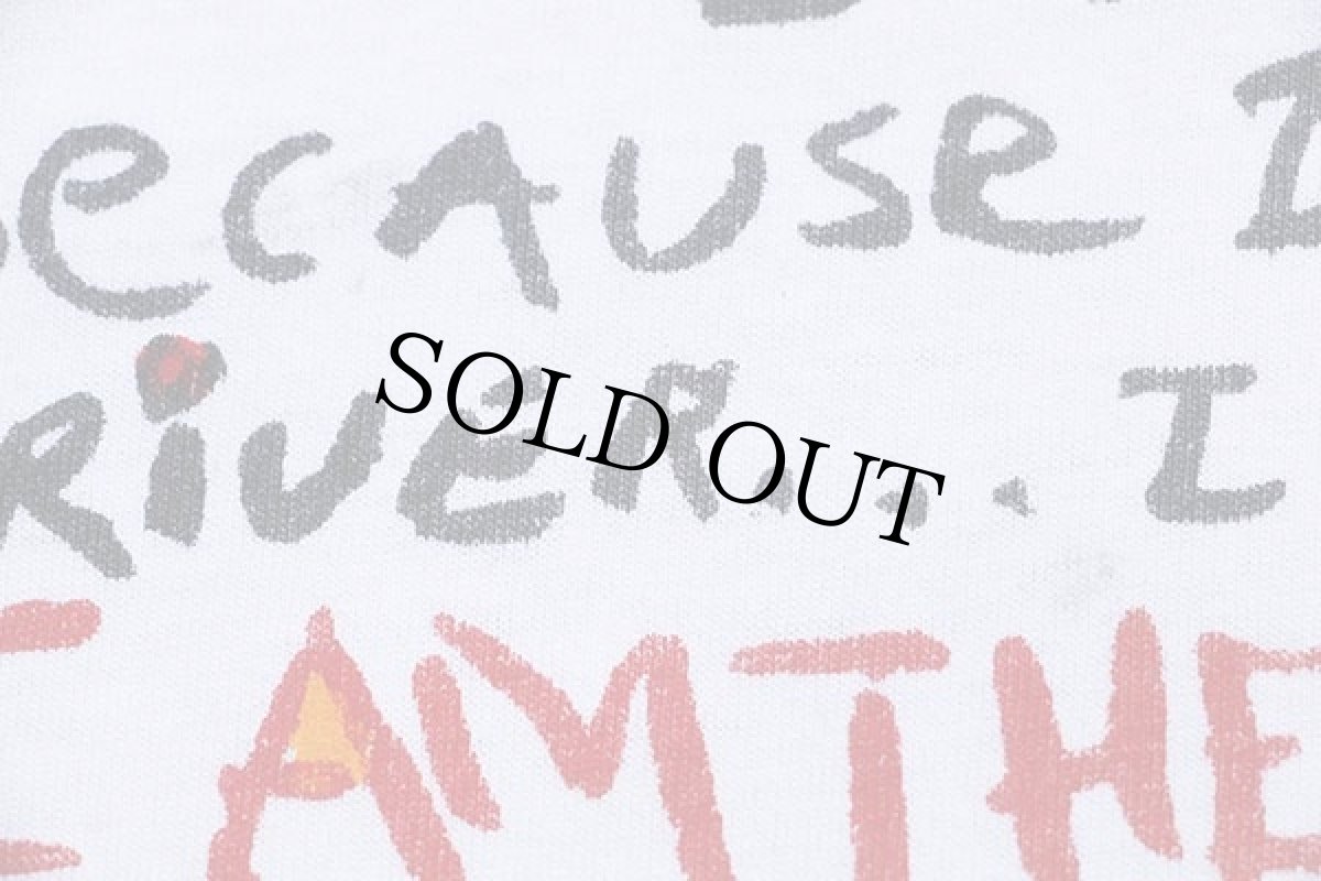 画像5: 90s USA製 I AM THE Driver! スクールバス メッセージ Tシャツ 白 XXL★特大 (5)