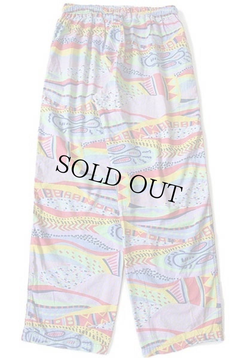 画像3: 90s CARRERA 全面 アート コットン イージーパンツ w34 (3)