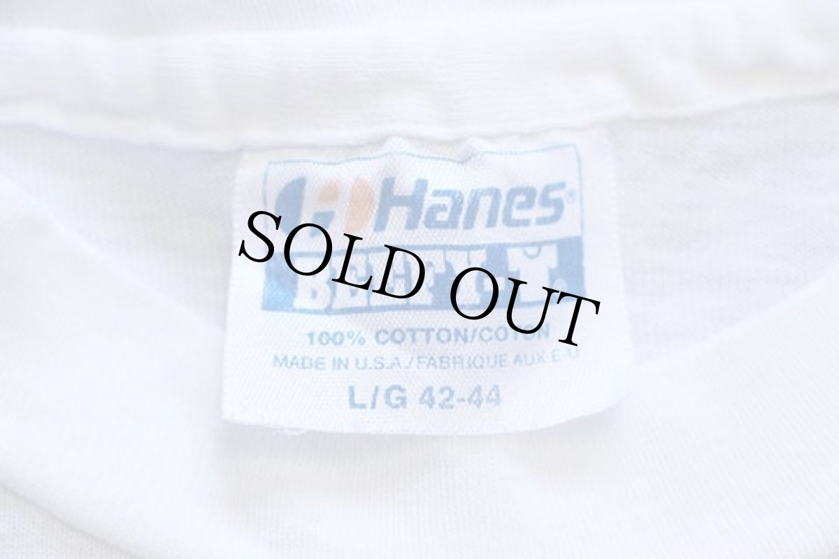画像4: 90s USA製 Hanes CHICAGO EXPRESSIONS コットンTシャツ 白 L (4)