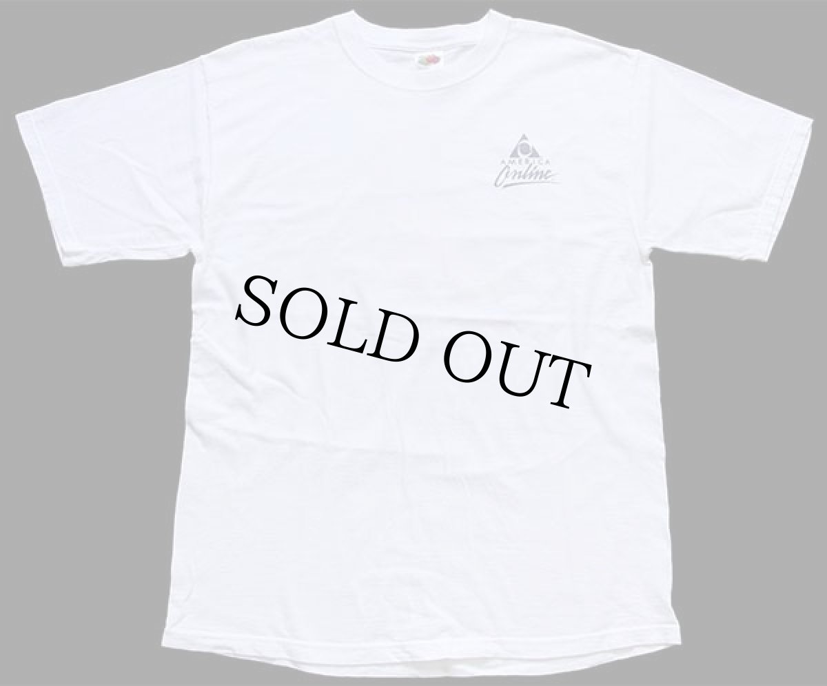 画像2: 00s AMERICA Online コットンTシャツ 白 L (2)