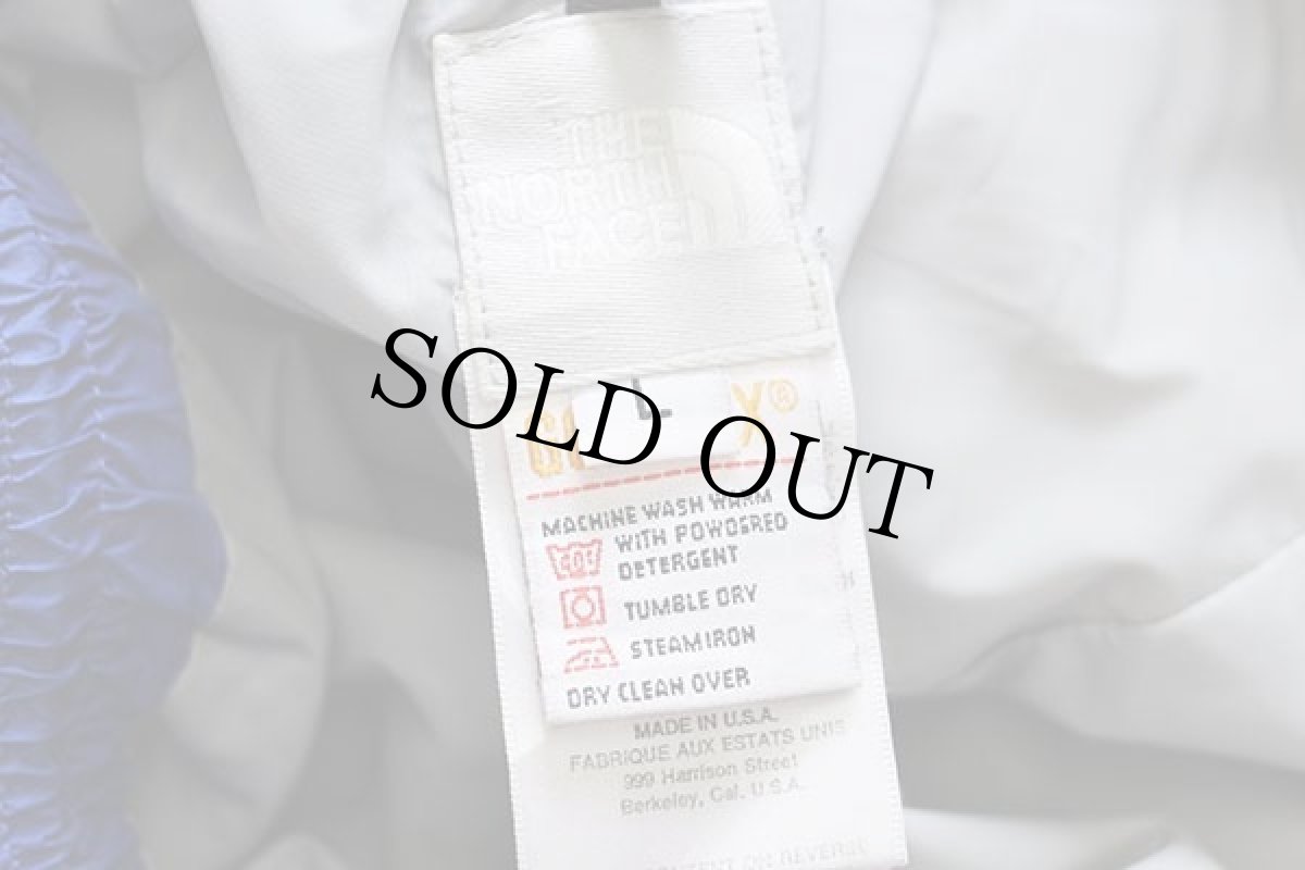 画像6: 90s USA製 THE NORTH FACEノースフェイス GORE-TEXゴアテックス ナイロンパンツ 濃青 L (6)