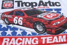 画像4: 80s USA製 NASCAR PHILLIPS 66 Trop Artic MOTOR OIL RACING TEAM PONTIAC Tシャツ 白 XL (4)