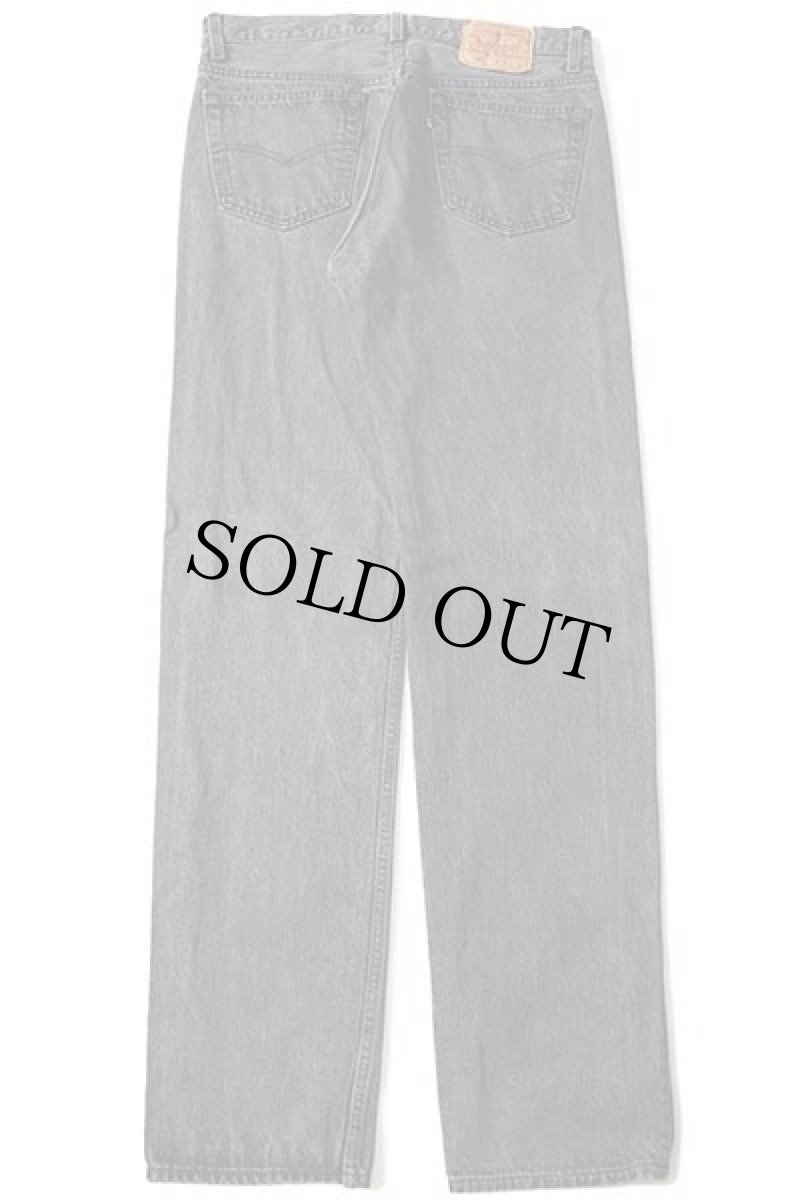 画像3: 90s USA製 Levi'sリーバイス 501 ペンキ飛び ブラック デニムパンツ W34 L34 (3)