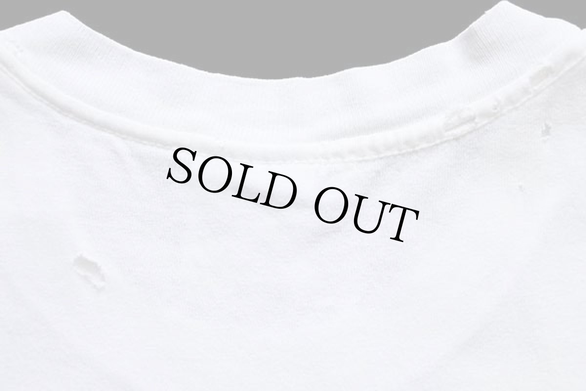 画像6: 90s Hanes NASCAR Kellogg's CORN FLAKES Racing 両面プリント コットンTシャツ 白 L (6)