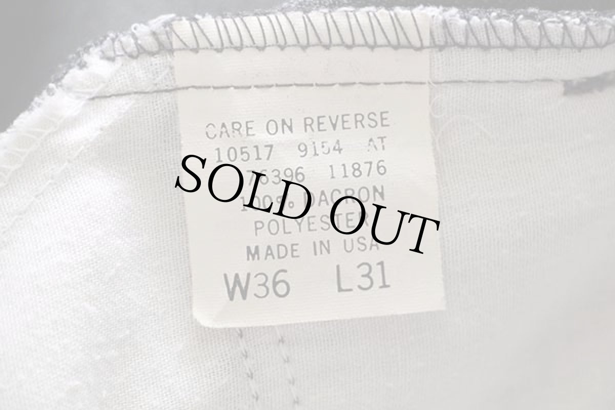 画像6: 90s USA製 Levi'sリーバイス 517 ポリエステルパンツ グレー w36 L31★スタプレ (6)