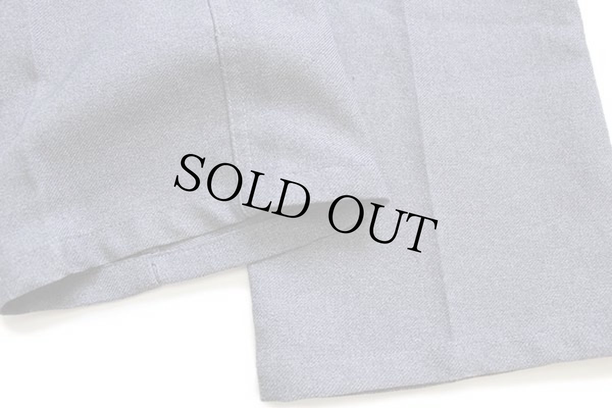 画像8: 80s USA製 Levi'sリーバイス 517 ポリエステルパンツ グレー w36★スタプレ (8)