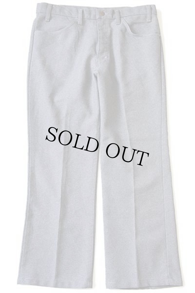 画像2: 80s USA製 Levi'sリーバイス 517 ポリエステルパンツ グレー w36★スタプレ (2)