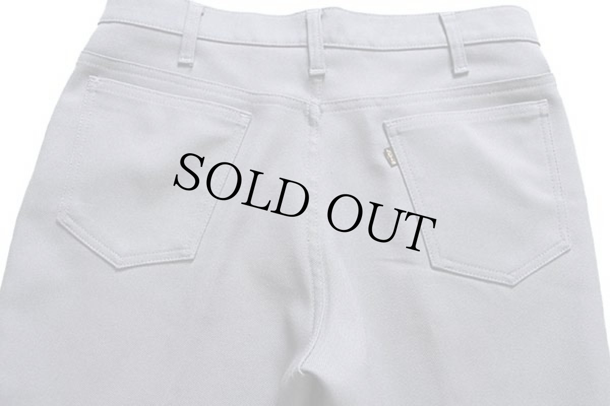 画像5: 80s Levi'sリーバイス 517 ポリエステルパンツ グレー w34★スタプレ (5)