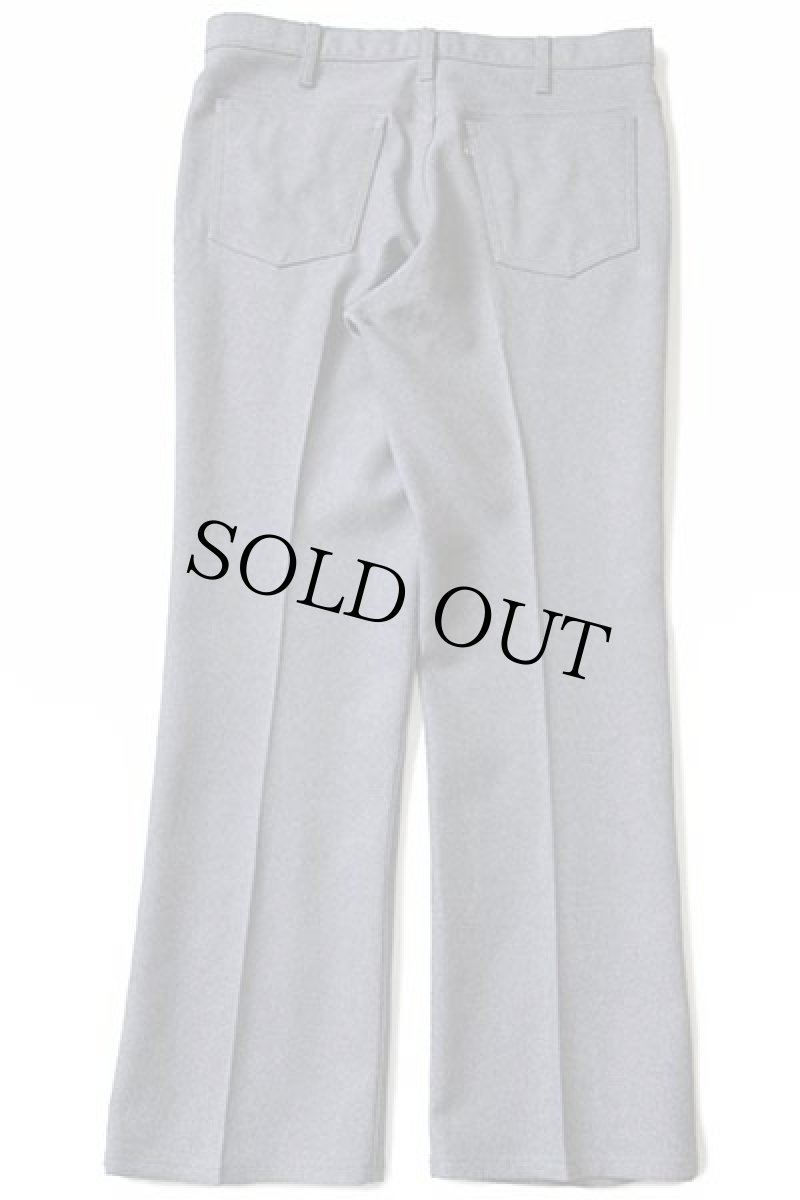 画像3: 90s USA製 Levi'sリーバイス 517 ポリエステルパンツ グレー w36 L31★スタプレ (3)