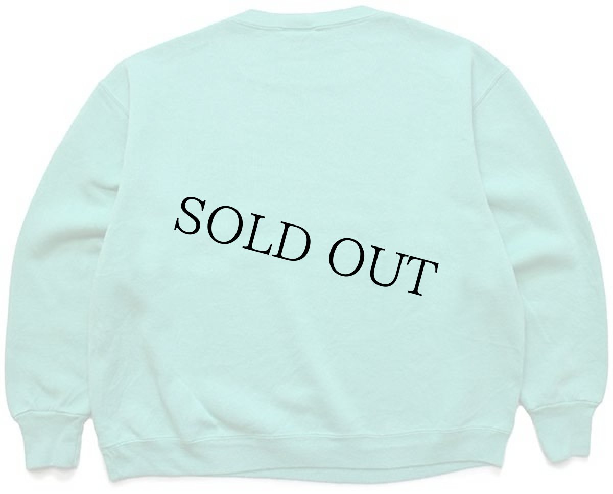 画像2: 80s USA製 Healthknit MOYER'S IRELAND スウェット ライトグリーン L (2)