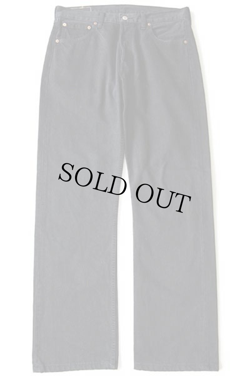 画像2: 00s トルコ製 Levi'sリーバイス 501 後染め ブラック デニムパンツ w34★ユーロ (2)