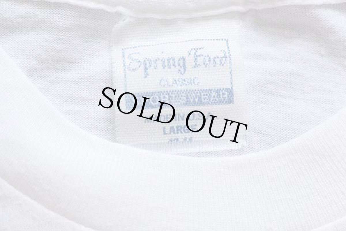 画像6: 80s USA製 The Rolling Stones ローリングストーンズ THE NORTH AMERICAN TOUR 1989 バンドTシャツ 白 L (6)