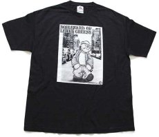 画像2: 00s POPEYEポパイ BOULEVARD OF LEAFY GREENS コットンTシャツ 黒 XL (2)