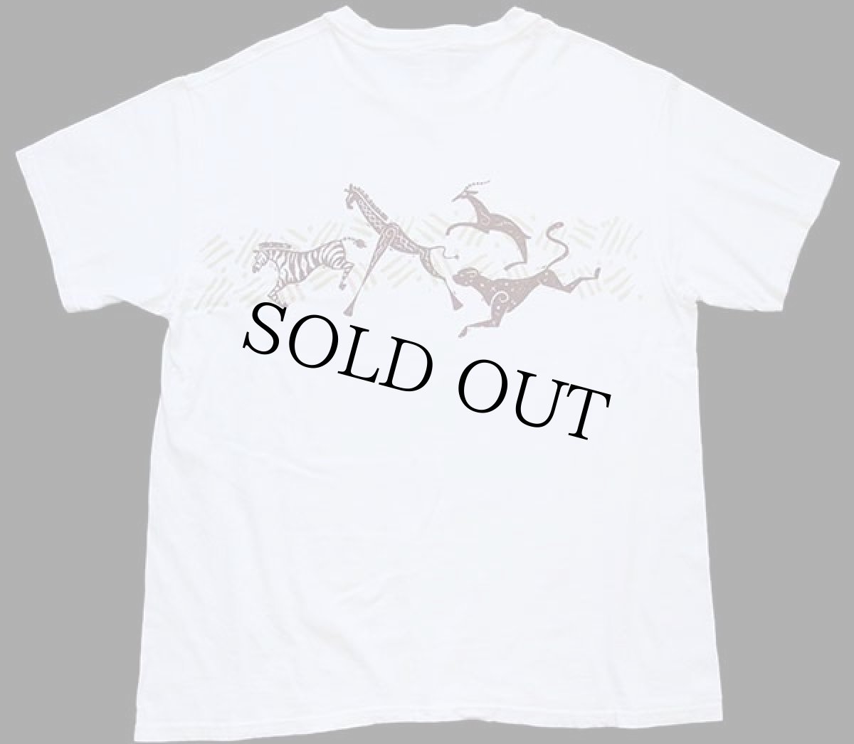 画像3: 90s USA製 Disneyディズニー THE LION KING ライオンキング THE BROADWAY MUSICAL 両面プリント コットンTシャツ 生成り L (3)