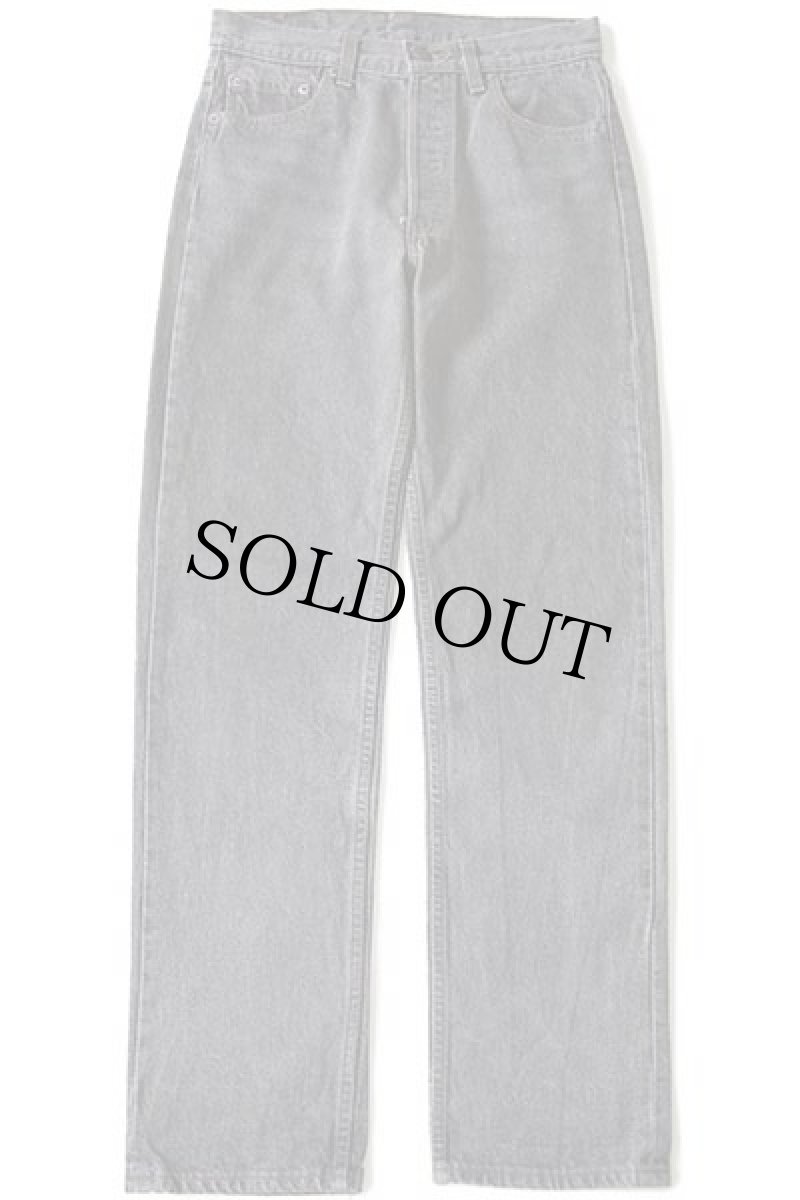 画像2: 80s USA製 Levi'sリーバイス 501 先染め ブラック デニムパンツ w30 L32 (2)