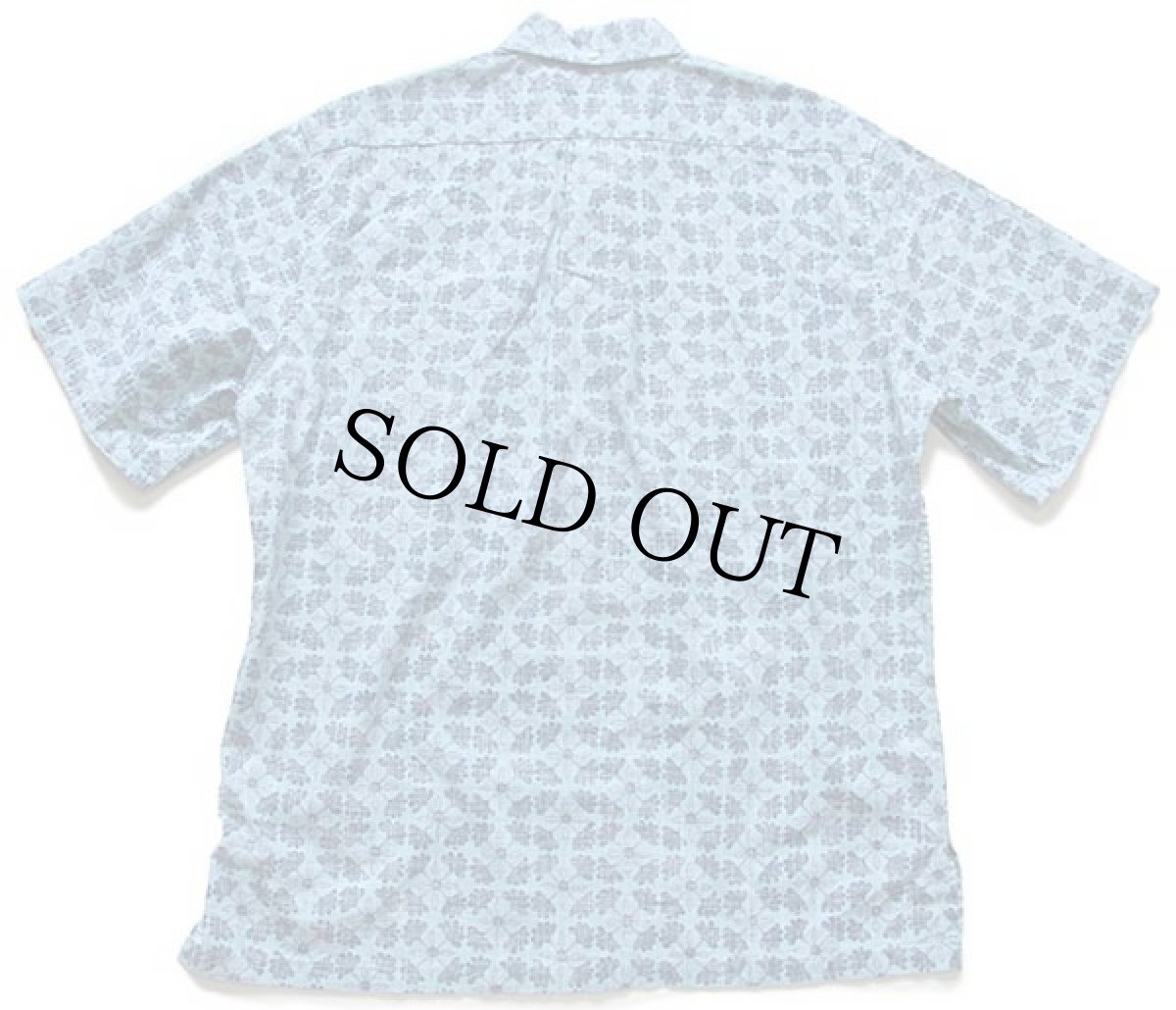 画像2: reyn spoonerレインスプーナー 総柄 三点留め ボタンダウン 裏生地 アロハシャツ M (2)