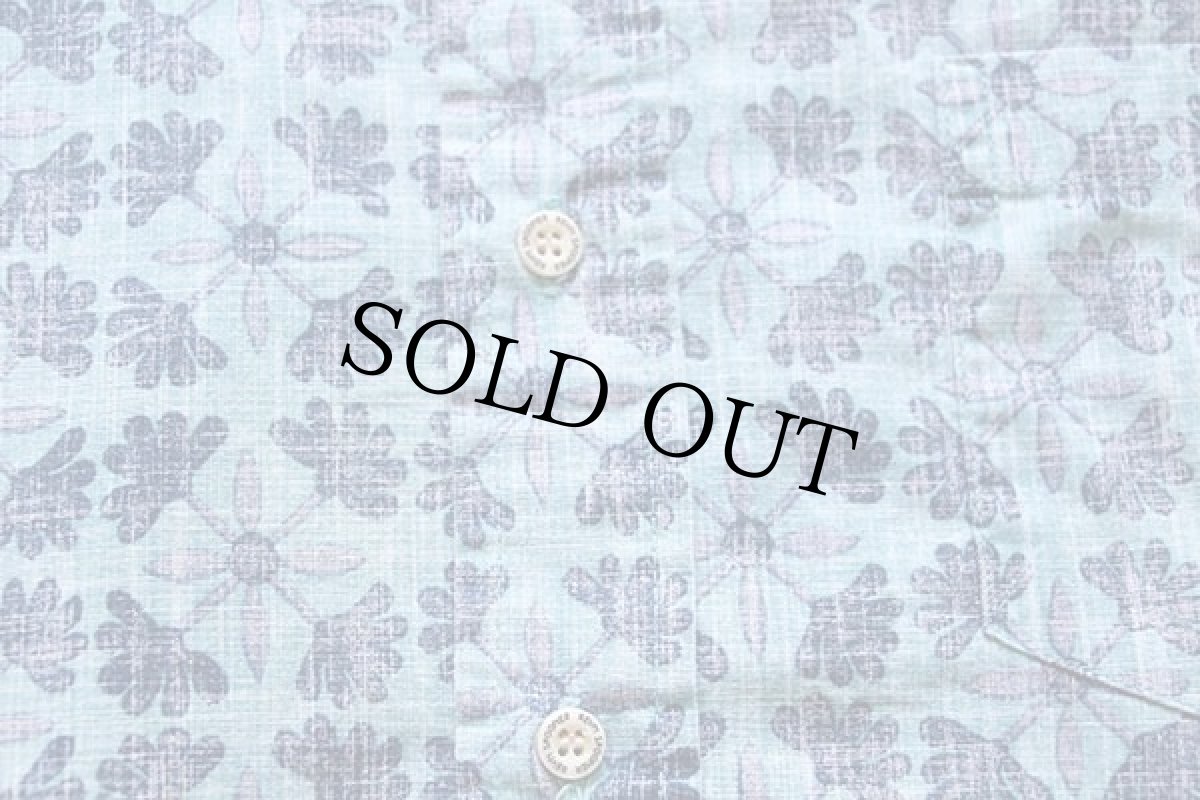 画像6: reyn spoonerレインスプーナー 総柄 三点留め ボタンダウン 裏生地 アロハシャツ M (6)