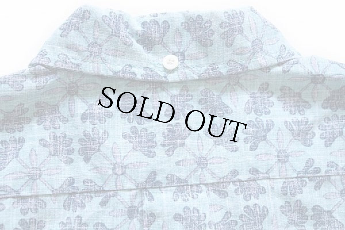 画像5: reyn spoonerレインスプーナー 総柄 三点留め ボタンダウン 裏生地 アロハシャツ M (5)