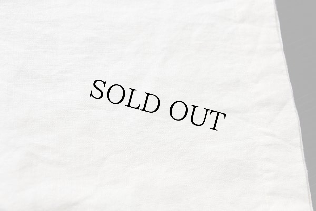 画像6: 90s OSCC OLD SCHOOL CLOTHING CO プルオーバー 半袖 リネンシャツ 生成り XL (6)