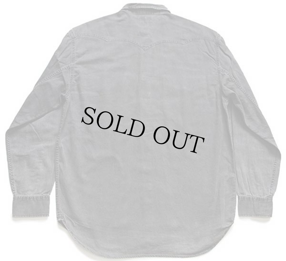 画像2: 90s Levi'sリーバイス ブラックデニム ウエスタンシャツ M★ユーロ (2)