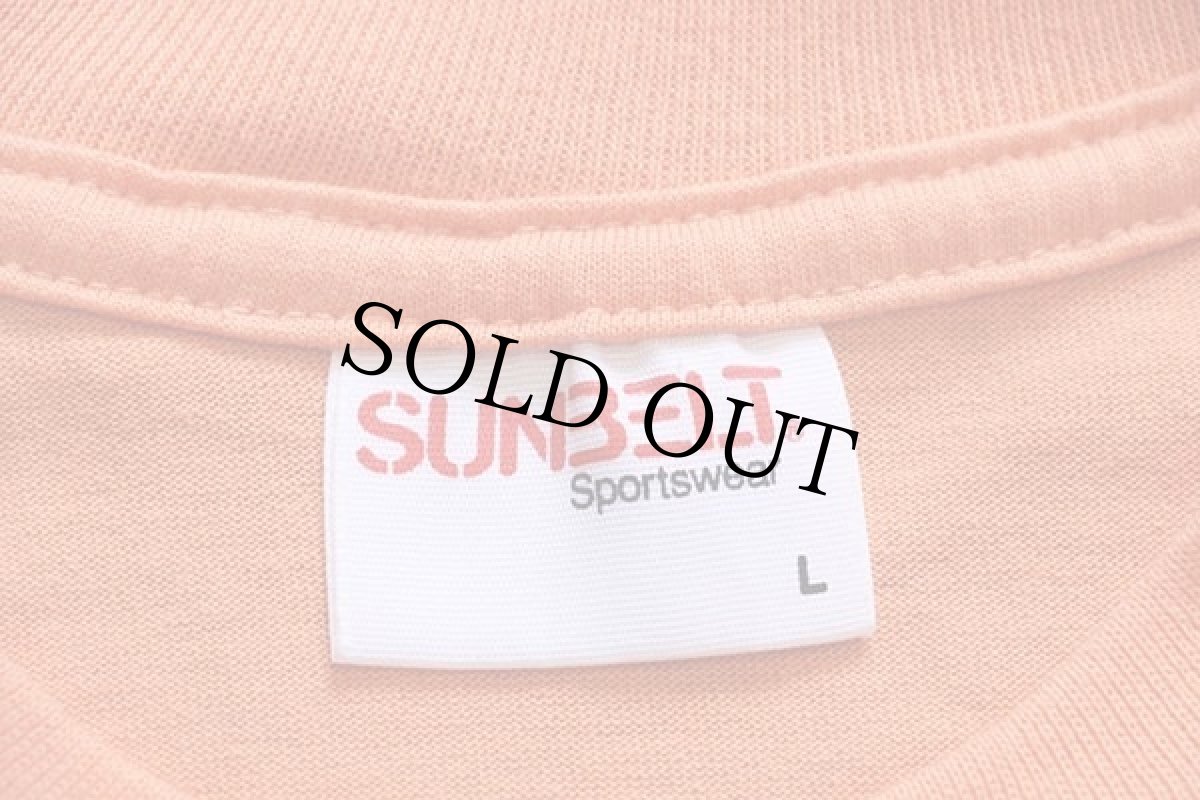 画像5: デッドストック★90s USA製 SUNBELT 無地 Tシャツ サーモンピンク L (5)