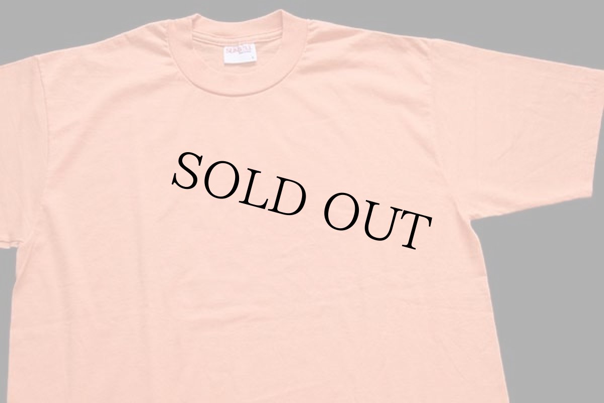 画像4: デッドストック★90s USA製 SUNBELT 無地 Tシャツ サーモンピンク L (4)