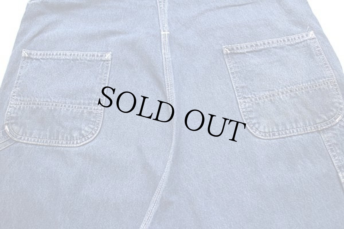 画像7: carharttカーハート デニム オーバーオール w40 L30 (7)